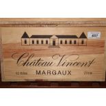 Twelve bottles - Chateau Vincent Margaux 2008,