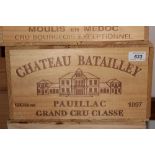 Twelve bottles - Chateau Batailley Pauillac
