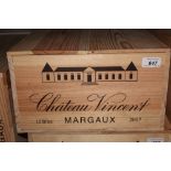 Twelve bottles - Chateau Vincent Margaux 2007,