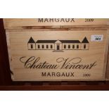 Twelve bottles - Chateau Vincent Margaux 2009,