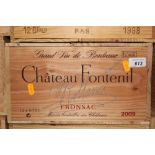 Twelve bottles - Chateau Fontenil Fronsac 2009,