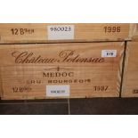 Twelve bottles - Chateau Potensac Medoc Cru Bourgeois 1997,