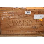 Twelve bottles - Barton Leoville 1975,
