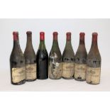 Seven bottles - Chateauneuf-du-Pape 1959