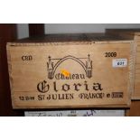 Twelve bottles - Chateau Gloria St.