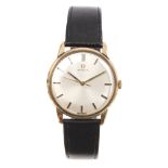 1960s gentlemen's Omega gold (9ct) wristwatch with manual-wind movement, number 21529814,