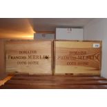 Twelve bottles - (in cases of six), Domaine Francois Merlin Cote-Rotie 2006,