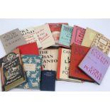 Collection of modern first and early editions - including Ezra Pound - 'Thrones';