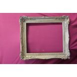 Victorian gilt and gesso frame,