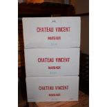 Eighteen bottles - Chateau Vincent Margaux 2006,