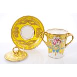 Lynton Derby porcelain chocolate cup,