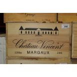 Twelve bottles - Chateau Vincent Margaux 2008,