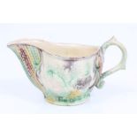 18th century salt glazed butter boat / cream jug, circa 1755,