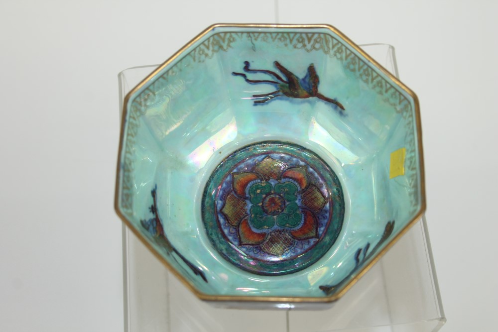 Wedgwood lustre bowl of octagonal form, - Image 2 of 2