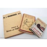 Three volumes - A. J. Munnings, R.A.