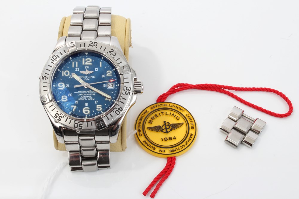 Breitling Super Ocean Steelfish wristwatch with automatic movement, - Image 5 of 6