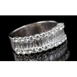 Diamond eternity ring,