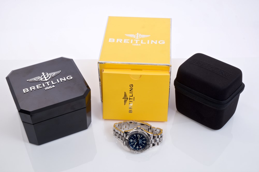 Breitling Super Ocean Steelfish wristwatch with automatic movement, - Image 6 of 6