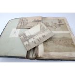 19th century Grand Tour album of photographs,