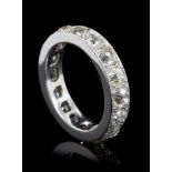 Diamond eternity ring,