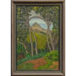 *Sir Cedric Lockwood Morris (1889 - 1982), oil on canvas - 'Flagstaff Hill, St.