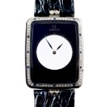 Fine gentlemen's Omega white gold (18ct) De Ville 'La Magique' wristwatch,