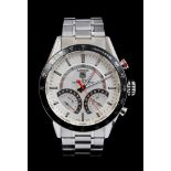 Gentlemen's Tag Heuer Calibre S Laptimer Retrograde quartz wristwatch, model CV7 A11,