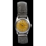1930s / 1940s gentlemen's Rolex Oyster Speedking Precision wristwatch in steel case,