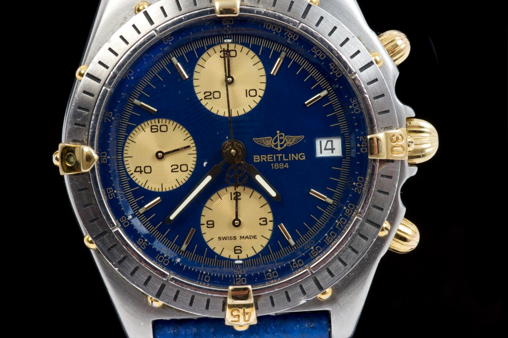 Gentlemen's Breitling Chronomat Chronograph wristwatch with bi-metal case, - Image 2 of 3