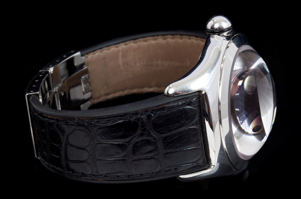 Gentlemen's Corum Boutique Bubble wristwatch with black dial, - Image 2 of 4