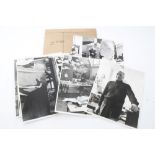 Collection of silver gelatin prints featuring the artist Jan Le Witt (1907-1991) at his easel and