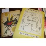Books: Picasso - Les Dejeuners, published Thames & Hudson 1963,