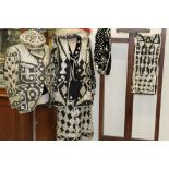 Vintage Pearly King and Queen costumes