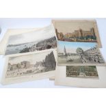Collection of 18th and 19th century engravings,