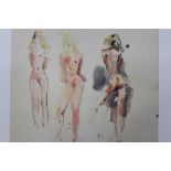 Large quantity of unframed works - various periods,