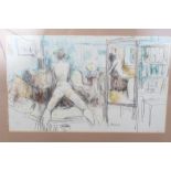 Peter Collins, collection of life studies in a variety of mediums,