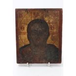 18th / 19th century Russian icon depicting a Saint,