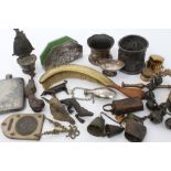 Quantity of 18th century and later metalware