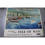 After Peter Collins, British Railways poster circa 1950s 'The Isle of Man, Port St.