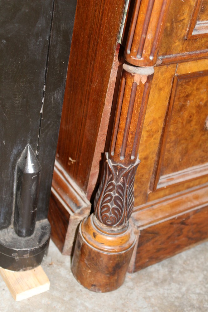 Fine quality Victorian walnut safe - disguised as a Wellington chest, - Image 6 of 6