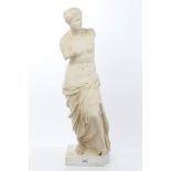 Plaster model after the antique, depicting Venus de Milo, numbered 1266,