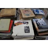 Large collection of art reference books