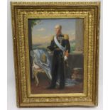 Brian Thomas, oil on canvas - portrait of The Rt. Hon. Viscount Templetown P.C., G.C.S.I., G.B.E.