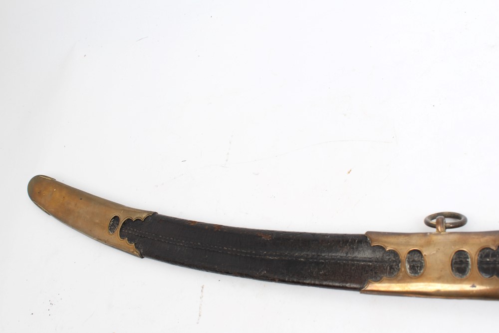 George III 1803 pattern Infantry Officers' sabre with gilt copper lion's head hilt with crowned GR - Image 23 of 23