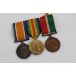 First World War trio - comprising War and Victory medals, named to Lieut. W. G. Churchill. R.N.R.
