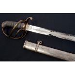 Fine Victorian Officers' 1822 pattern Cavalry sword of the 2nd West York Yeomanry (the companion to