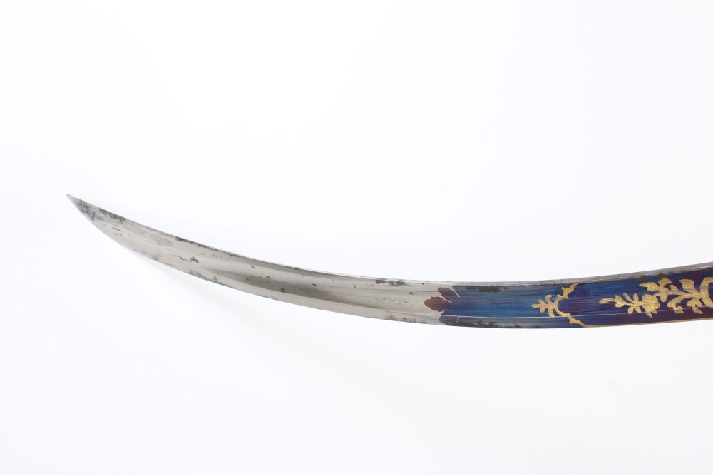 Good George III 1803 pattern Infantry Officers' sabre with gilt copper lion's head hilt with - Image 6 of 22