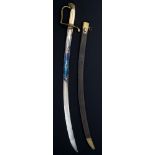 + Rare 18th century American Officers' spadroon sword of the Wars of Independence period,