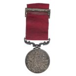 Victorian Army Long Service and Good Conduct medal, named to Private Jas. Pilgrim.