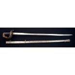 Unusual Victorian Special pattern Cavalry Officers' undress sword of IX Queens Royal Lancers,
